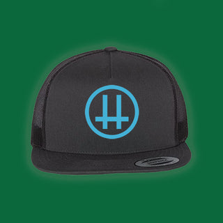 Black Cross Hotel Trucker Hat