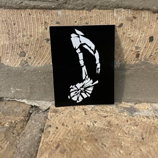 American Steel "Shattered Note" Sticker