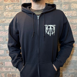 Off With Their Heads "Tiki Skull" Full Zip Hoodie