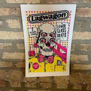Lagwagon / Lower Class Brats Limited Hand Screened Show Poster