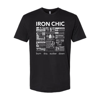 Iron Chic "Burn This Sucker Down" Tee Shirt