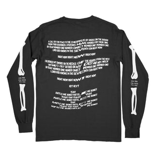 Riverboat Gamblers "Rattle Me Bones" Long Sleeve Tee Shirt