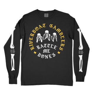 Riverboat Gamblers "Rattle Me Bones" Long Sleeve Tee Shirt