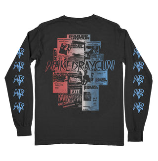 Naked Raygun "Flier" Long Sleeve Tee Shirt