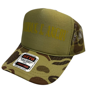 Anxious and Angry "Acid" Trucker Hat