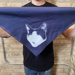 "The Simplified Icon - Stray Charles" Human & Pet Bandana