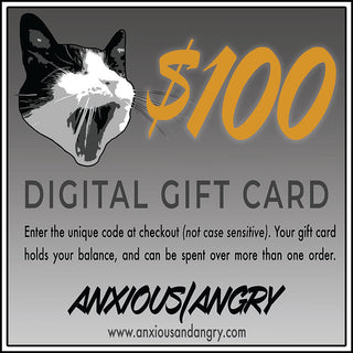 Anxious and Angry Gift Card