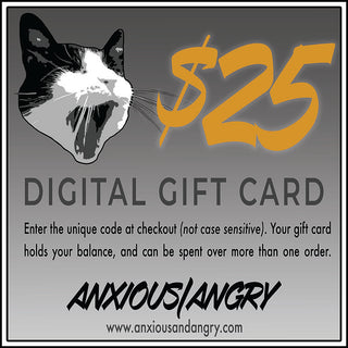Anxious and Angry Gift Card