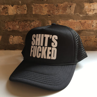 The Copyrights "Shit's Fucked"  Trucker Hat