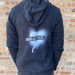 American Steel "Spray Paint Heart" Hoodie