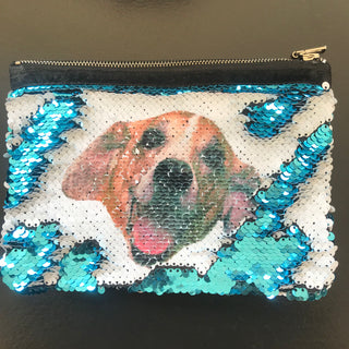 Custom Reversible Sequin Bag