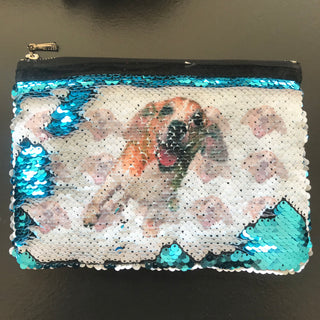 Custom Reversible Sequin Bag