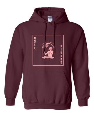 Kyle Kinane "Trampoline In A Ditch" Maroon Pullover Hoodie