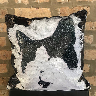 Custom Reversible Sequin Pillow Case