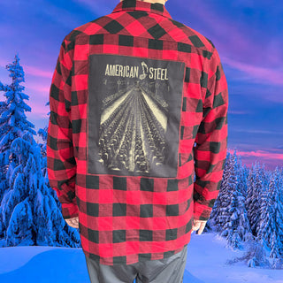 American Steel "Funeral" Patch Flannel