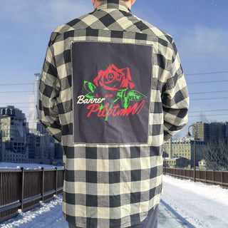 Banner Pilot "Rose" Patch Flannel