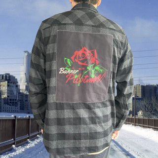 Banner Pilot "Rose" Patch Flannel