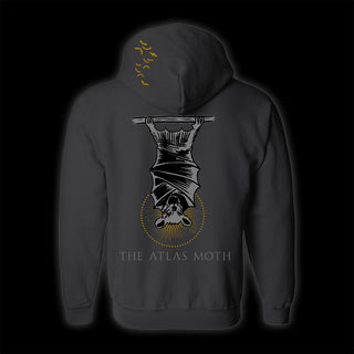 The Atlas Moth "Bat " Full Zip Hoodie