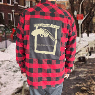 Dillinger Four "Make You Dance" Patch Flannel