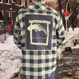 Dillinger Four "Make You Dance" Patch Flannel