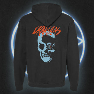 Drakulas "Midnight Skully" Full Zip Hoodie