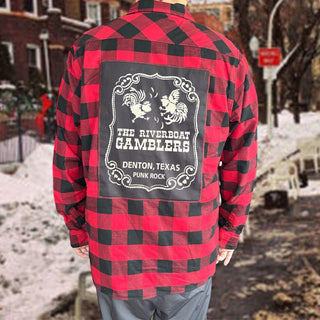 Riverboat Gamblers "Chicken Slam" Patch Flannel