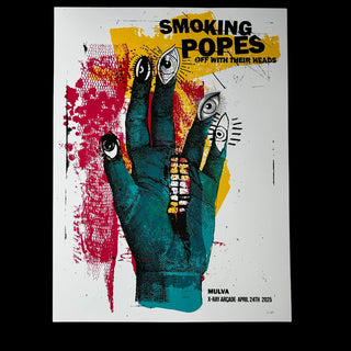 Smoking Popes / Off With Their Heads  "Milwaukee Show" Poster