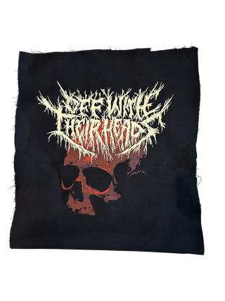 Off With Their Heads "Red Skull" Back Patch