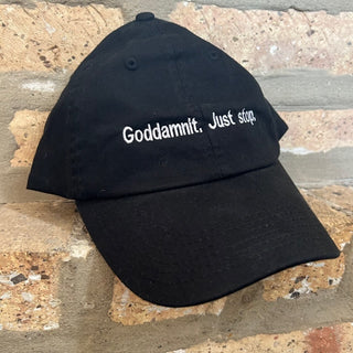 The "Enthusiasm" Embroidered Dad Hat