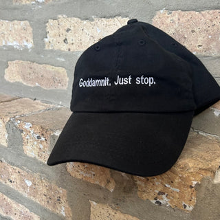 The "Enthusiasm" Embroidered Dad Hat