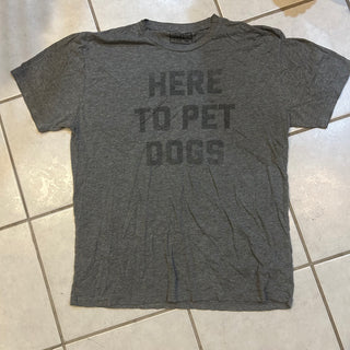 Here To Pet Dogs Tee Shirt