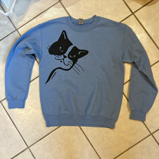 Cat Crewneck Sweatshirt