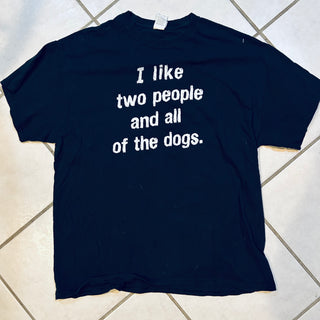 I Like 2 People Tee Shirt
