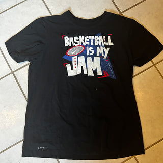 Basketball Is My Jam Tee Shirt (Size L)