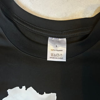 Poly Cat Tee Shirt (Size L 100% Polyester)