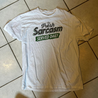 Fresh Sarcasm Tee Shirt (Size L)