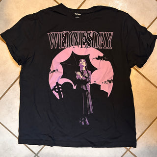 Wednesday Tee Shirt (Size Ladies XL)