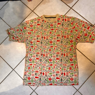 Ecko Unlimited Allover Print Tee Shirt (Size Unknown / L/XL)