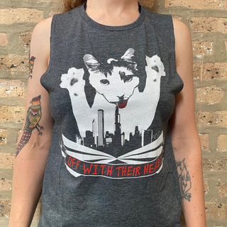Off With Their Heads "Microzilla" Ladies Muscle Tank