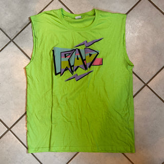 Rad Sleeveless Tee Shirt (Size L)