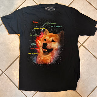 Space Dog Tee Shirt (Size L)