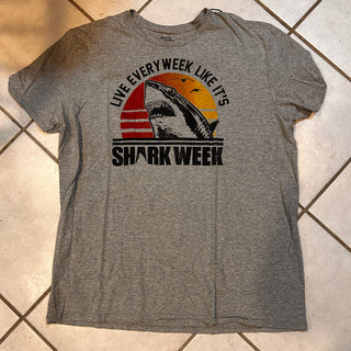 Shark Week Tee Shirt (Size XL)