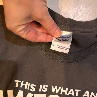 Awesome Dad Tee Shirt (Size XL)