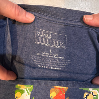 Mario Characters Tee Shirt (Size L)