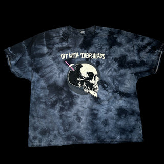 Off With Their Heads "Tiki Skull" Dyed Tee Shirt