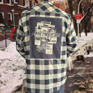 Naked Raygun "Flier" Patch Flannel