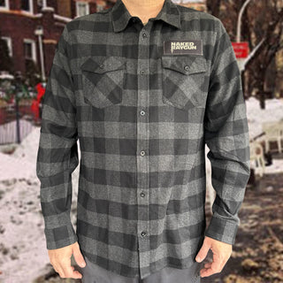 Naked Raygun "Metro" Patch Flannel