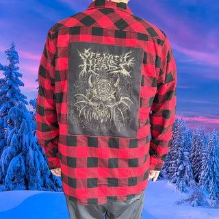 Off With Their Heads "Wilted" Patch Flannel