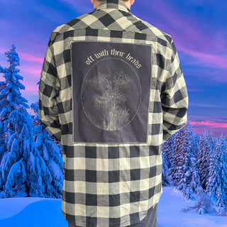 Off With Their Heads "Wilted" Patch Flannel