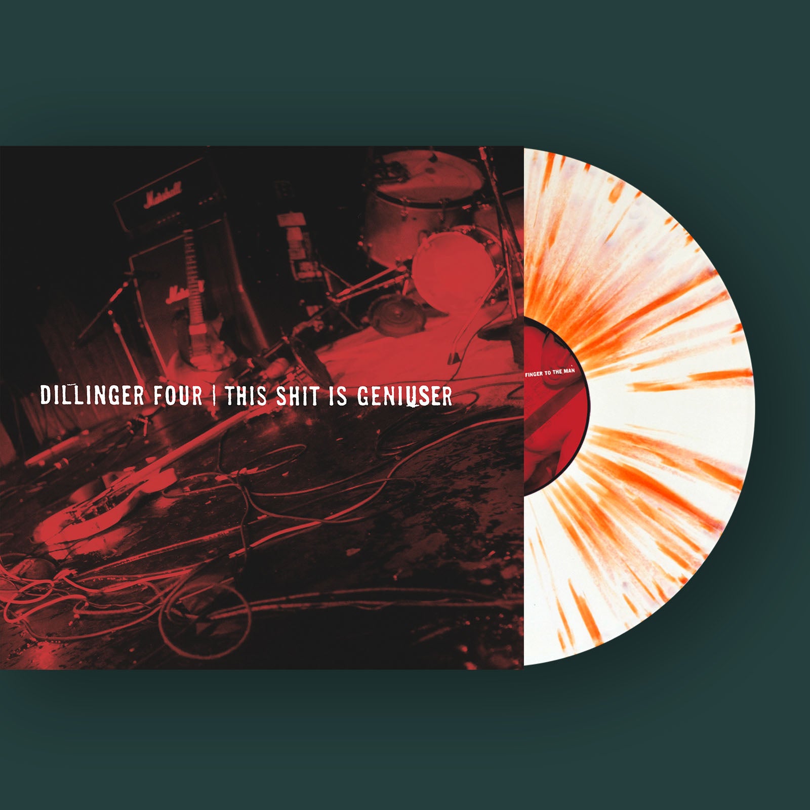 LP★Dillinger Four・This Shit Is Genius編集盤 Dillinger Four 